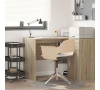 Vidaxl Bureau D'écriture Chêne De Sonoma Panneau De Particules Petit