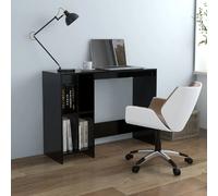 VidaXL Bureau d'Ordinateur - Noir