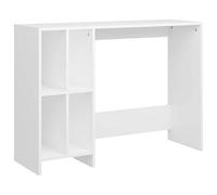 vidaXL Bureau compact 102,5 x 35 x 75 cm Aggloméré Blanc