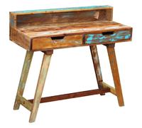 vidaXL - Bureau en Bois de récupération massif