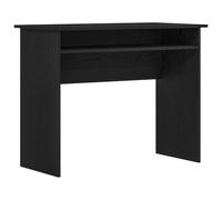 vidaXL Bureau en chêne noir 90x50x74 cm bois d'ingénierie 862476