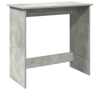 vidaXL Bureau Gris béton 80x40x75 cm Aggloméré – 860457