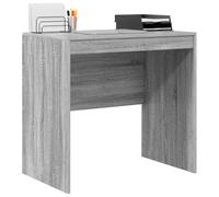 vidaXL Bureau Gris Sonoma 80 x 50 x 76 cm | Style moderne avec des lignes épurées pour un look stylé, Bois d'ingénierie résistant, parfait pour un usage quotidien,