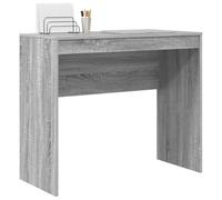 vidaXL Bureau Gris Sonoma 90 x 40 x 76 cm | Simple et chic pour une vibe moderne, Bois d'ingénierie solide, fait pour durer, Idéal pour écrire et étudier