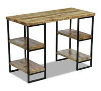 vidaXL Bureau industriel - Bois manguier