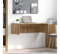 vidaXL Bureau mural Chêne artisanal 100 x 45 x 30 cm Bois d'ingénierie