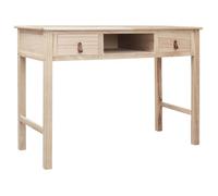 vidaXL Bureau Naturel 110 x 45 x 76 cm Bois 284159