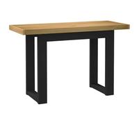 vidaXL Bureau NOAIN pieds en forme de U 120x50x75 cm bois massif pin, bureau d'écriture, bureau de travail, bureau à domicile, bureau d'étude