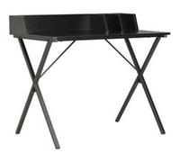vidaXL Bureau Noir 80x50x84 cm20276 Noir G