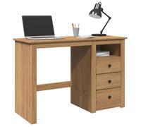 vidaXL Bureau PANAMA 112x45x75 cm bois massif de pin 4016389