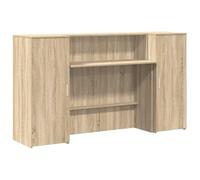 vidaXL Bureau de réception Chêne Sonoma 180×50×103,5 cm Bois d'ingénierie