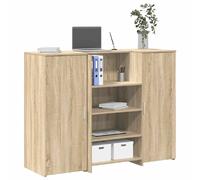 vidaXL Bureau réception - Chêne sonoma