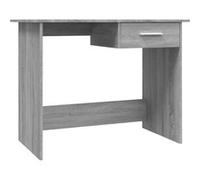 Bureau Sonoma gris 100x50x76 cm Bois d'ingénierie