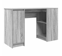 vidaXL Bureau Sonoma gris - 120×42×76 cm, bois d'ingénierie