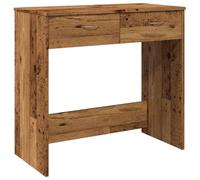 vidaXL Bureau style vieux bois 80x40x75 cm bois d'ingénierie Marron G