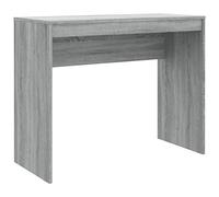 vidaXL Bureau Table d'Ordinateur Table de Travail Bureau d'Étude Table Informatique Intérieur Sonoma Gris 90x40x72 cm Bois d'Ingénierie