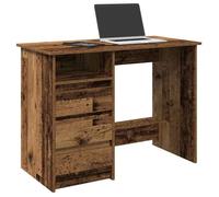 vidaXL Bureau 102x50x75 cm Vieux bois d'ingénierie Marron