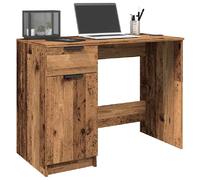 vidaXL Bureau vieux bois - Bois d'ingénierie