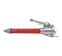 vidaXL Buse pour Tuyau d’Incendie avec Raccord C 50 mm, Aluminium & Plastique, Buse 12 mm à Haute Pression, Portée 14 m, Commutateur Pivotant 180°, Pompiers