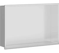 vidaXL Cabine de douche argentée 45 x 30 x 9,5 cm en acier inoxydable