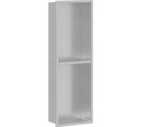 vidaXL Cabine de douche argentée 60 x 20 x 9,5 cm en acier inoxydable