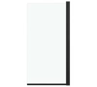 vidaXL Cabine de douche ESG 68x130 cm Verre de sécurité 4 mm Noir