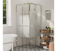 vidaXL Cabine de douche ESG 80x80x180 cm