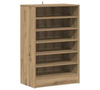 vidaXL Cabinet à Chaussures 60 x 35 x 92 cm Chêne Artisanal