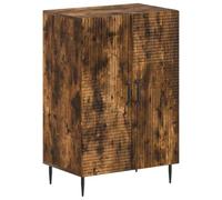 vidaXL Cabinet à Chaussures HAARLEM 59,5 x 39,5 x 89,5 cm Chêne fumé