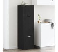 vidaXL cabinet apothicaire Chêne noir 40x41x144,5 cm Bois d'ingénierie