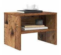vidaXL Cabinet de Chevet 2 pcs Bois Ancien 40 x 40 x 30 cm, Chevet élégant, Design Minimaliste, Rangement Compact, Table Pratique, Bois aggloméré, Style Contemporain