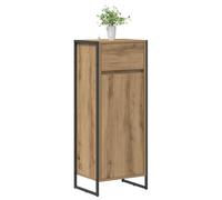 vidaXL Cabinet de Salle de Bain Chêne Artisan 40 x 30 x 100 cm, Meuble de Salle de Bain, Rangement Compact, organisé, Design Moderne pour Un intérieur stylé, déco Maison