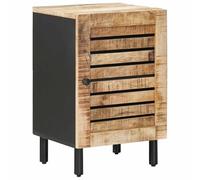 vidaXL Cabinet de Salle de Bain Marron et Noir 38 x 33,5 x 58 cm, Solutions de Rangement pour Salle de Bain, Meuble Moderne, Style Minimaliste, Organisateur Pratique et Compact