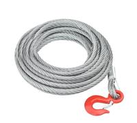vidaXL Câble métallique 3200 kg 20 m Cuivre argenté 160 MPa
