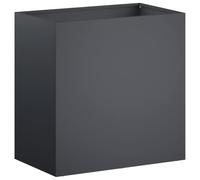 vidaXL Cache-Pot de Jardin Anthracite 50 x 30 x 40 cm