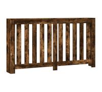 vidaXL Cache-radiateur chêne fumé 149x20x82 cm Bois d'ingénierie, Bouchon de radiateur, Cache-radiateur Haut, radiateur à Profil réduit