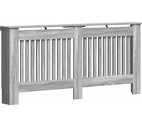 vidaXL Cache-radiateur gris Sonoma 172 x 19 x 81,5 cm