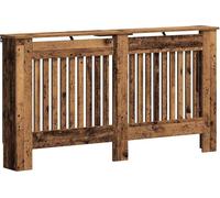 vidaXL Cache-radiateur vieux bois 152 x 19 x 81,5 cm Bois composite