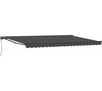 vidaXL Cadre d'auvent anthracite 500 x 300 cm
