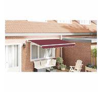 vidaXL Cadre d'auvent Bordeaux 250 x 200 cm