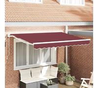 vidaXL Cadre d'auvent Bordeaux 250 x 200 cm
