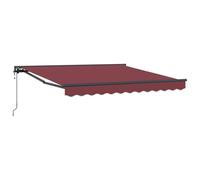 vidaXL Cadre d'auvent Bordeaux 300 x 250 cm