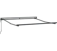 vidaXL Cadre d'auvent réglable Anthracite 3 x 2,5 m Acier
