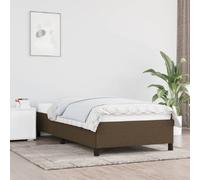 VIDAXL Cadre de lit 80x200 - Marron foncé