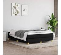 vidaXL Cadre de lit à lattes, Lit Rembourré avec Sommier à Lattes, Lit Double, Lit Adulte de Chambre à Coucher, Moderne, 3120616
