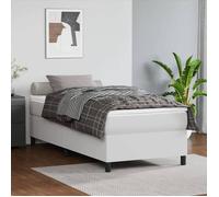 vidaXL Cadre de lit rembourré 3121030 – Lit simple avec sommier à lattes, moderne