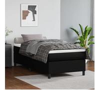 vidaXL Cadre de lit à lattes, Lit Rembourré, Lit Simple avec Sommier à Lattes, Lit Adulte de Chambre à Coucher, Moderne, 3121023