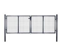 vidaXL Cadre de lit avec tête de lit Taupe 160x200 cm Tissu