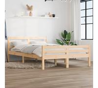 VidaXL Cadre de lit Bois massif 160x200 cm