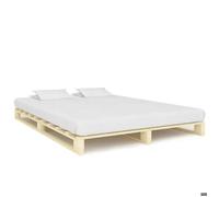 vidaXL Cadre de lit de palette sans matelas 180x200 cm bois massif pin 285239